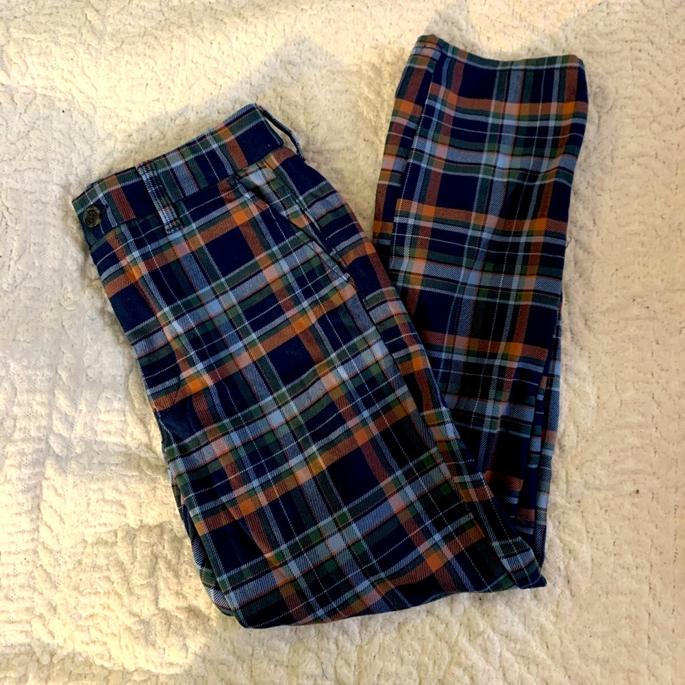 AE Plaid Ankle Pants